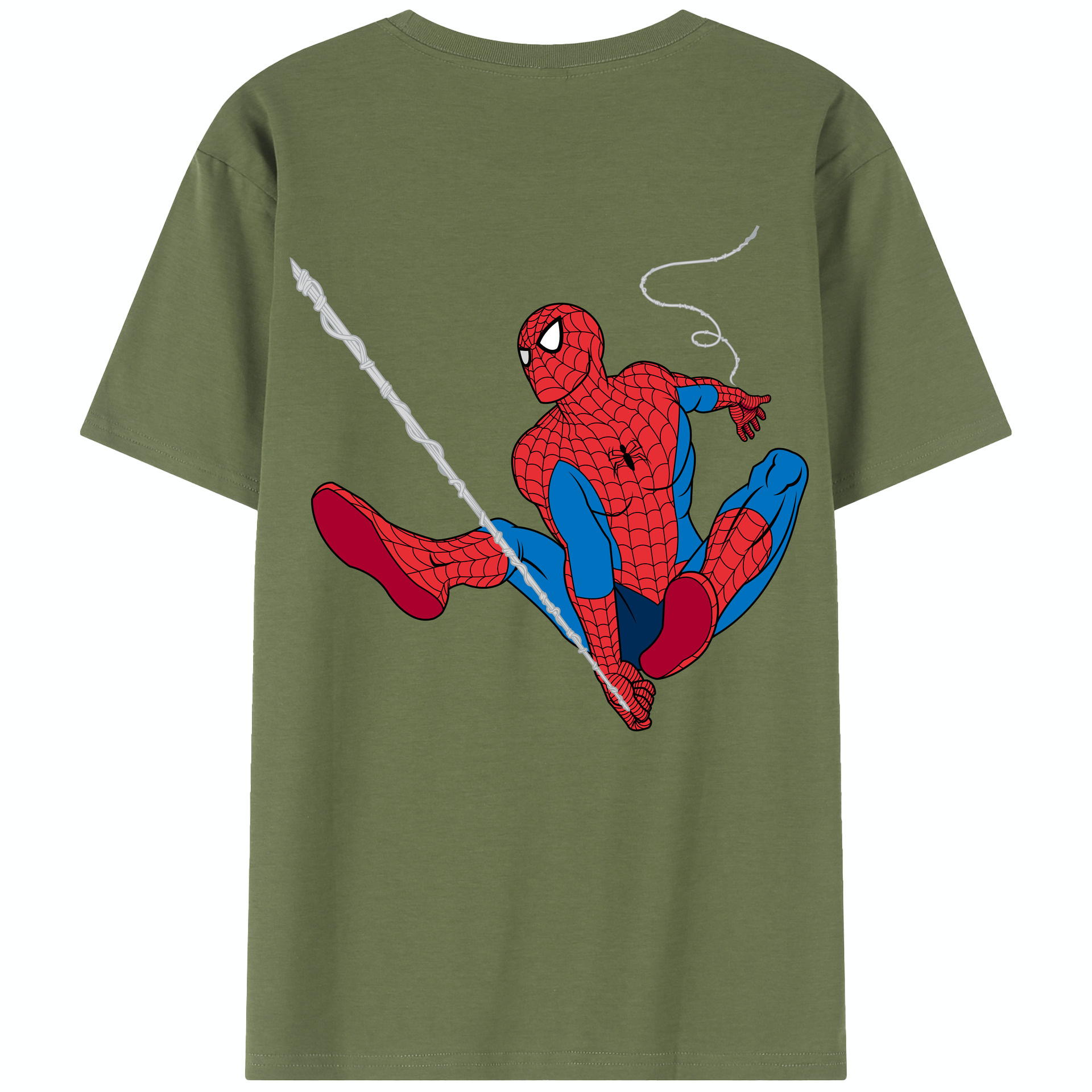 （画像用） アベンジャーズ The Avengers 綿100％半袖Tシャツ（背面プリント）